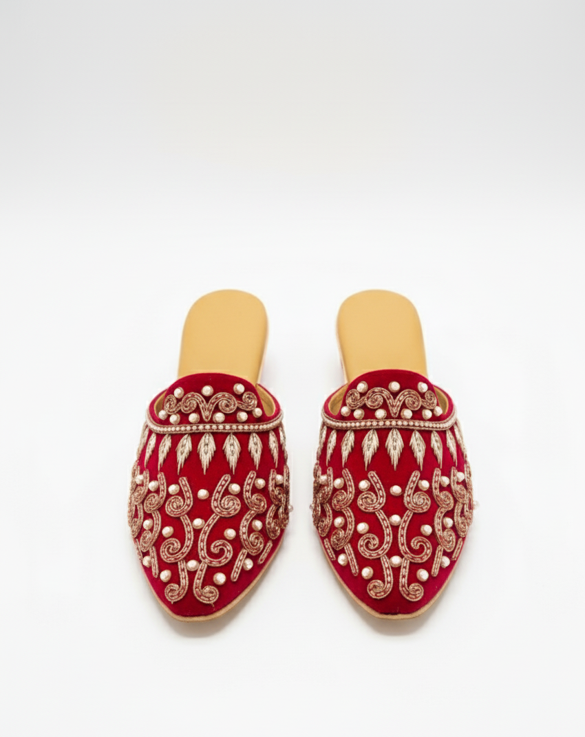 The Maharani Majenta Mule