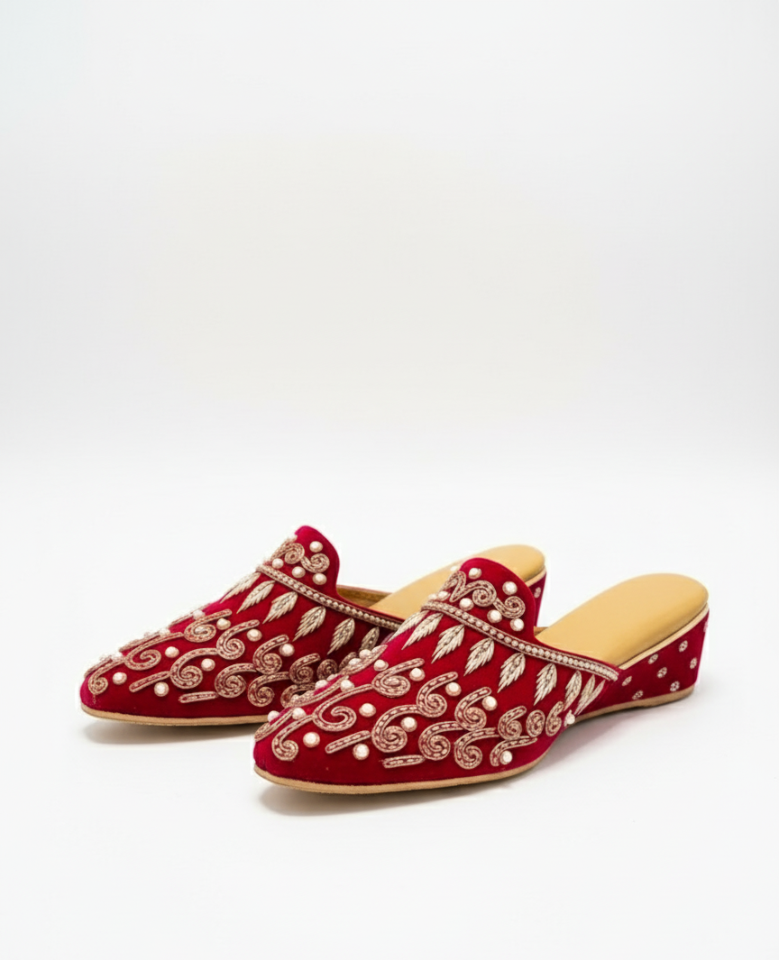 The Maharani Majenta Mule