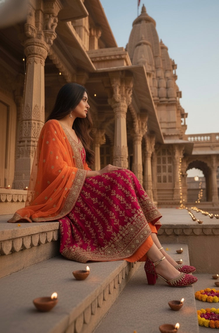 Magenta Dreamwalk Heels