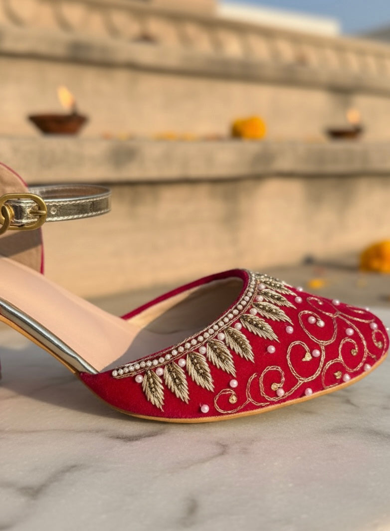 Magenta Dreamwalk Heels